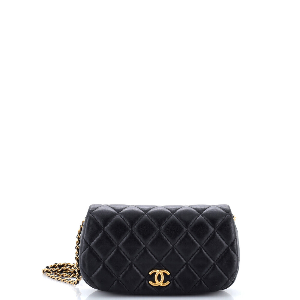 Chanel Coco Mail Clutch with Chain